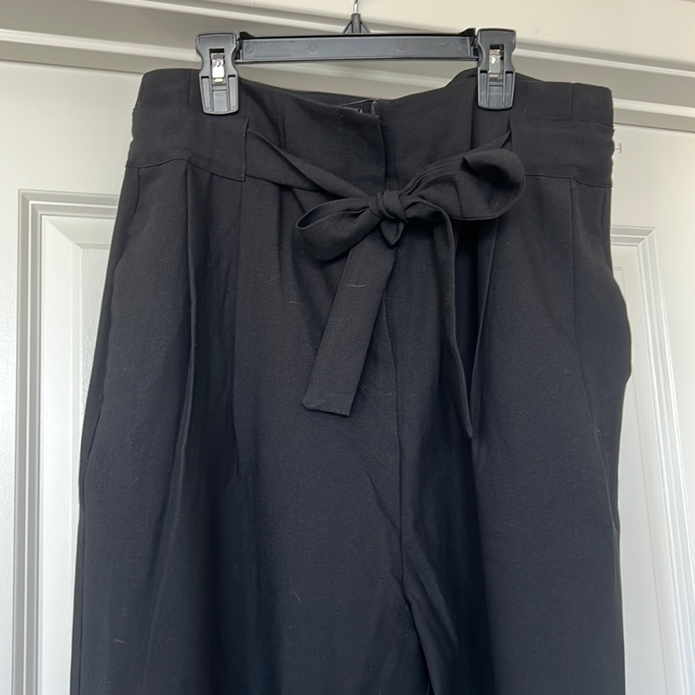 NWT ASOS Tall Tailored Tie Waist Tapered Ankle Pants